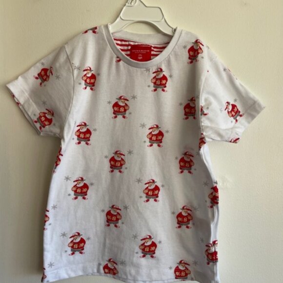 DENIM & FLOWER RICKY SINGH Santa Baseball Cap White Short Sleeve T Shirt 5/6 - Picture 5 of 12